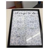 WHITE BOARD WEEKLY CALENDAR