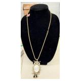 OWL PENDANT NECKLACE