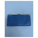 ANN TAYLOR BLUE WALLET