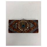 PEACOCK FEATHER WALLET