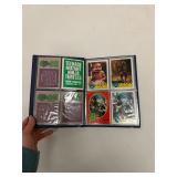 BOOK OF ASSORTED VINTAGE NINJA TURTLE CARDS
