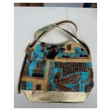 EGYPTIAN PATCHWORK SHOULDER BAG