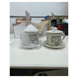 (2)- BUNNY MUGS