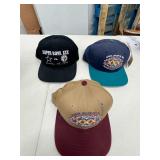 ASSORTED VINTAGE SUPERBOWL HATS