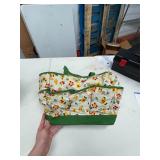 FLORAL PATTERN TOTE BAG