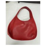 RED SHOULDER PURSE