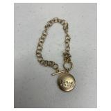 PEACE BRACELET W/ SWARVORSKI CRYSTALS