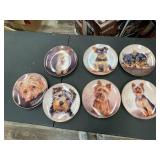 ASSORTED COLLECTIBLE YORKIE PLATES