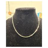 18' STERLING SILVER SNAKE CHAIN
