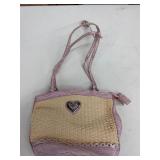 HEART EMBLEM SHOULDER BAG