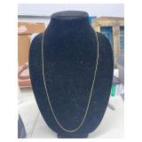 GOLD OVER STERLING 30' CHAIN