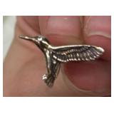 STERLING SILVER HUMMINGBIRD EARRINGS