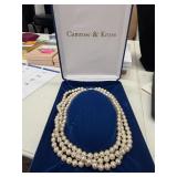 JACQUELINE KENNEDY 17' SIMULATED PEARL NECKLACE