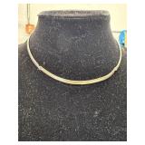 ARTISIAN CRAFTED STERLING COLLAR NECKLACE