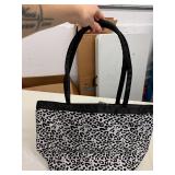 BLACK AND WHITE TOTE BAG