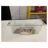 ALLEN+ROTH WIRE BASKET W/ DRAWER SLIDERS