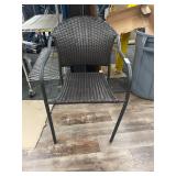 OUTDOOR WICKER PATIO CHAIR
