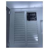 125AMP MAIN BREAKER PANEL WITH BREAKERS