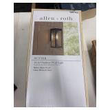 ALLEN+ROTH 14' OUTDOOR WALL LIGHT