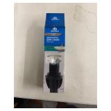NICKEL FINISH PUSH BUTTON SINK DRAIN