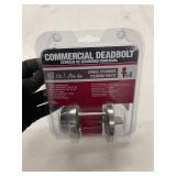 COMMERCIAL DEAD BOLT