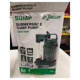 ZOELLER 1/2HP CAST IRON SUMP PUMP