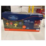 SOLAR LED MUSHROOM LIGHTS
