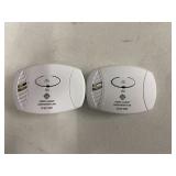(2)- FIRST ALERT CARBON MONOXIDE ALARMS