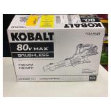 KOBALT 80V CORDLESS LEAF BLOWER