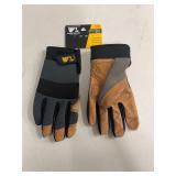 MENS LARGE PIGSKIN WORK GLOVES