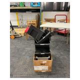 ASSORTED STACKABLE STORAGE BINS