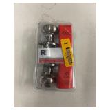 KEYED ENTRY NICKEL FINISH DOOR HANDLE