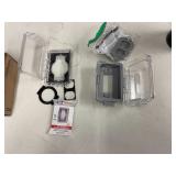 (2)- HUBBELL OUTDOOR ELECTRICAL BOX ENCLOSURES