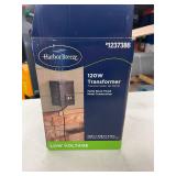HARBOR BREEZE 120W MATTE BLACK TRANSFORMER
