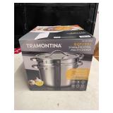 TRAMONTINA 8QT STAINLESS STEEL MULTI-COOKER