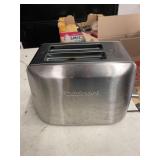 CUISINART STAINLESS STEEL TOASTER