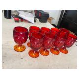 FENTON GLASSWARE GOBLETS
