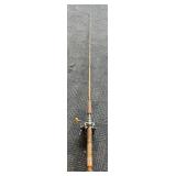 VINTAGE FISHING ROD AND REEL