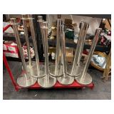 ASSORTED STANCHIONS