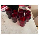 ASSORTED FENTON GLASSES