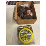 WEED TRIMMER STRING AND ASSORTED PARTS