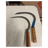 (2)- SICKLE SCYTHES