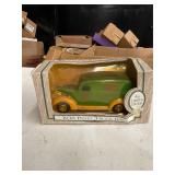 1938 PANEL TRUCK DIE CAST METAL BANK
