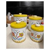VINTAGE FOOD STORAGE CONTAINERS