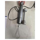CUISINART IMMERSION BLENDER W/ 2 ATTACHMENTS