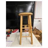 WOODEN BAR STOOL
