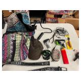DUFFLE BAG WITH ASSORTED HOME GOODS