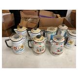 ASSORTED VINTAGE KETTLES