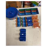 ASSOTED TACO HOLDERS & DIP TRAY