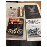 ASSORTED HARLEY DAVIDSON BOOKS